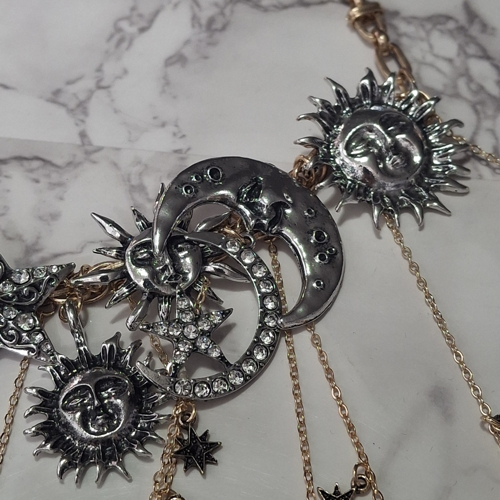 Celestial Galaxy Starry Necklace - image 7